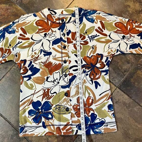 Applause III By Marge Kane Floral Blouse - Picture 6 of 10